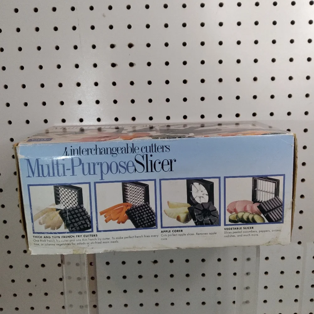 Milti-Purpose Slicer With 4 Interchangeable Cutters | Lids Off